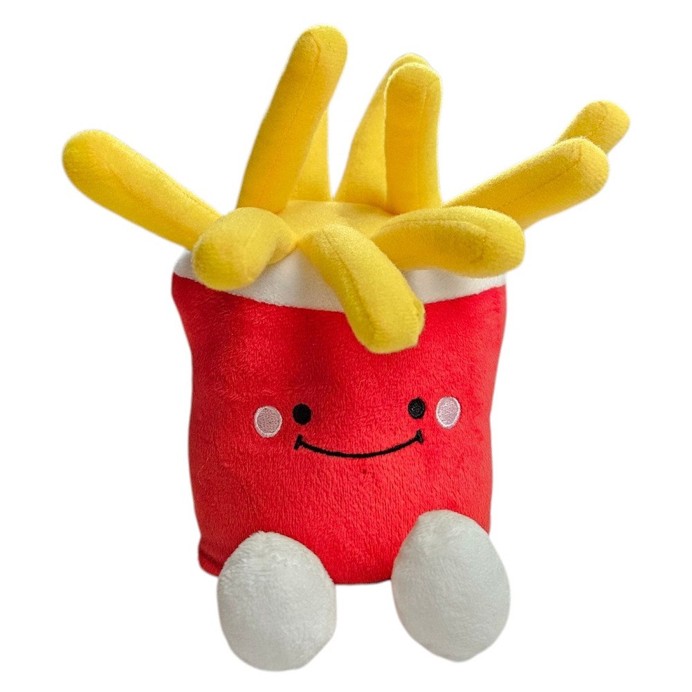 Mimicoco‎ Weighted Sensory Lap Plush French Fries Red and Yellow Heavy 1 Pound